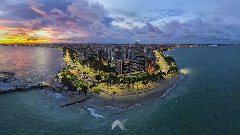 Orla de Ponta Verde em Maceió